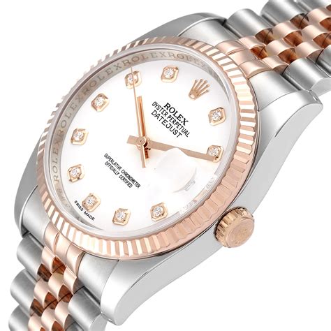 36mm rolex datejust rose gold.